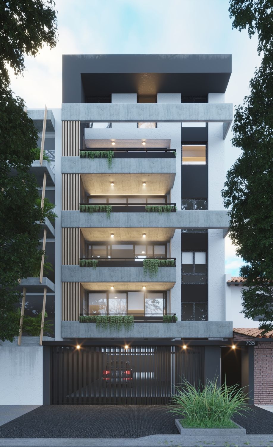Edificio Bermúdez 735, La Lucila — desarrollo de Vértice Desarrollos Inmobiliarios