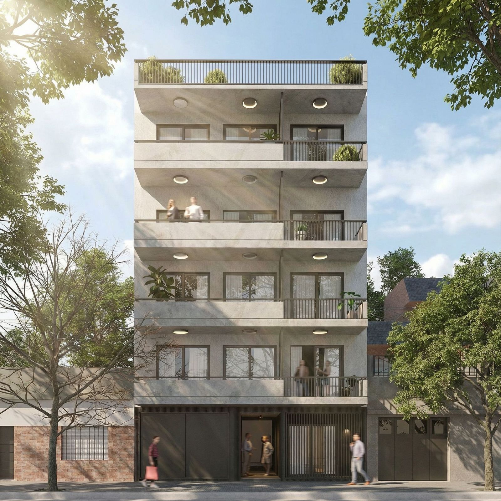 Edificio Holmberg 4429, Saavedra — desarrollo de Vértice Desarrollos Inmobiliarios