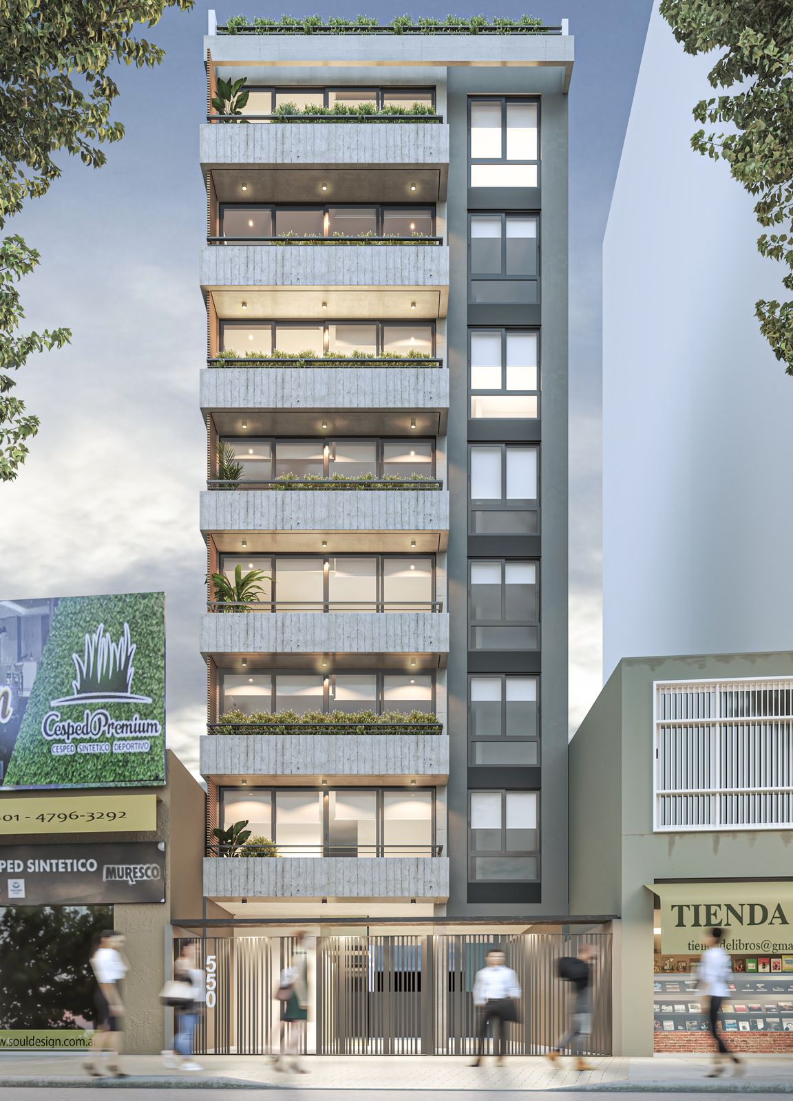 Edificio Av. Maipú 550, Florida — desarrollo de Vértice Desarrollos Inmobiliarios
